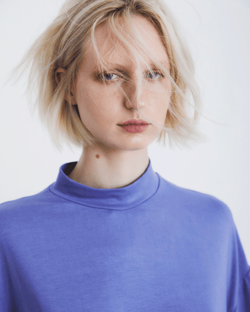 Purple basic t-shirt