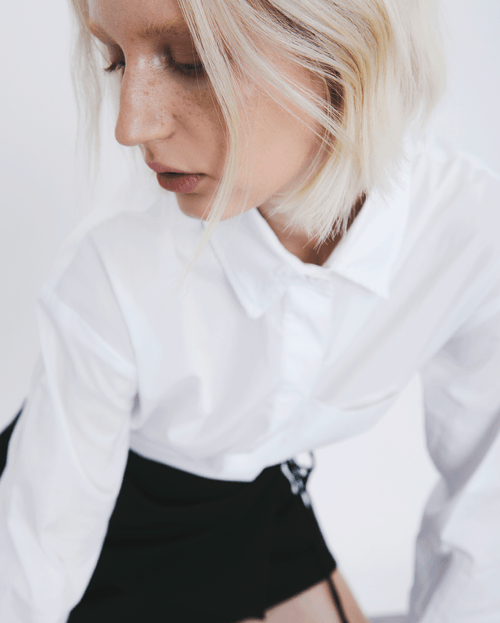White basic shirt