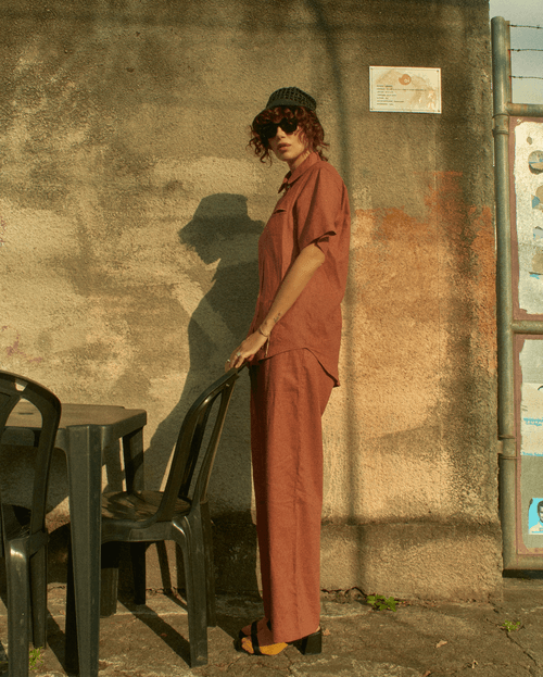 Brown amanda lira pants